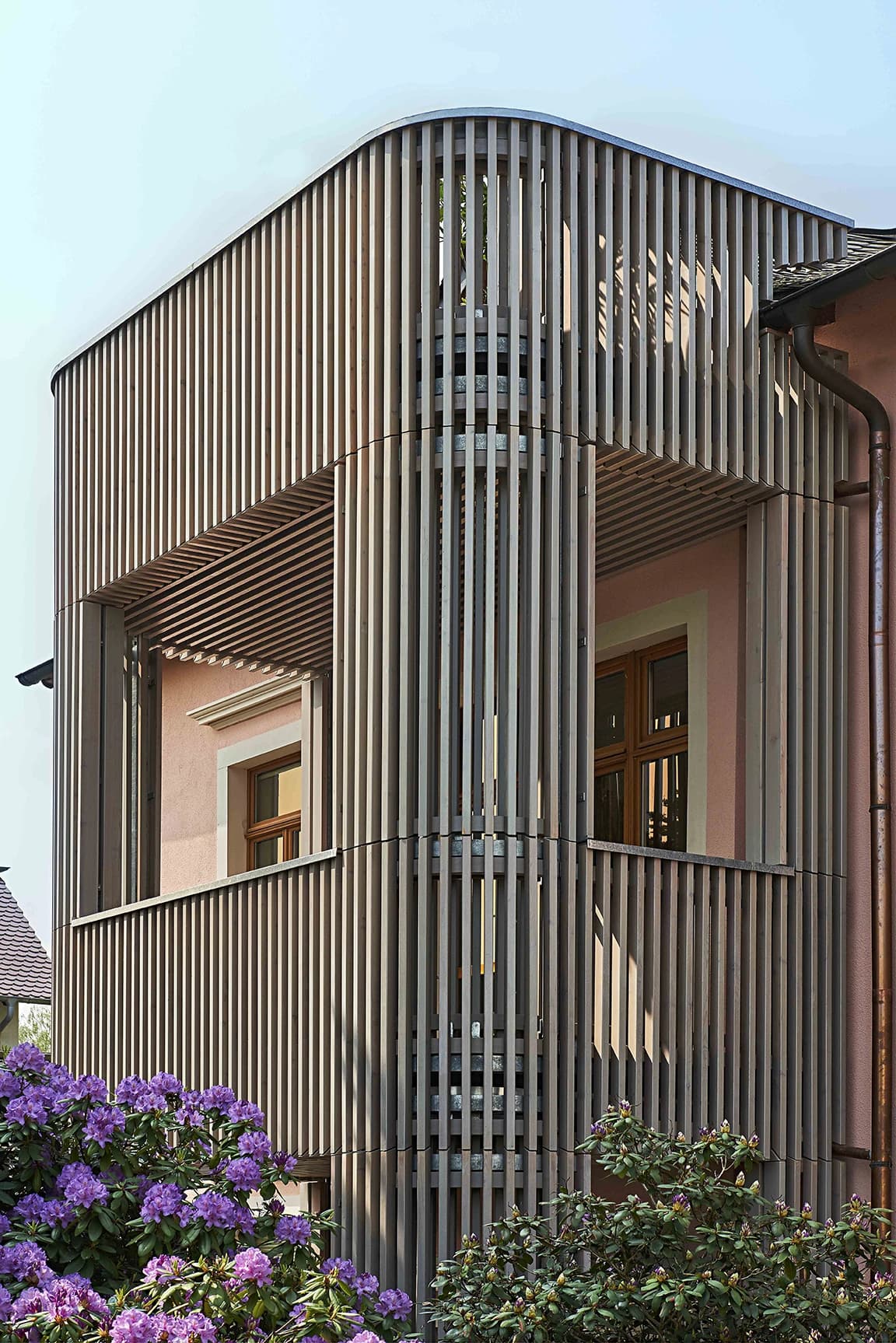 Balkon Anbau Anbau eines Holzbalkons