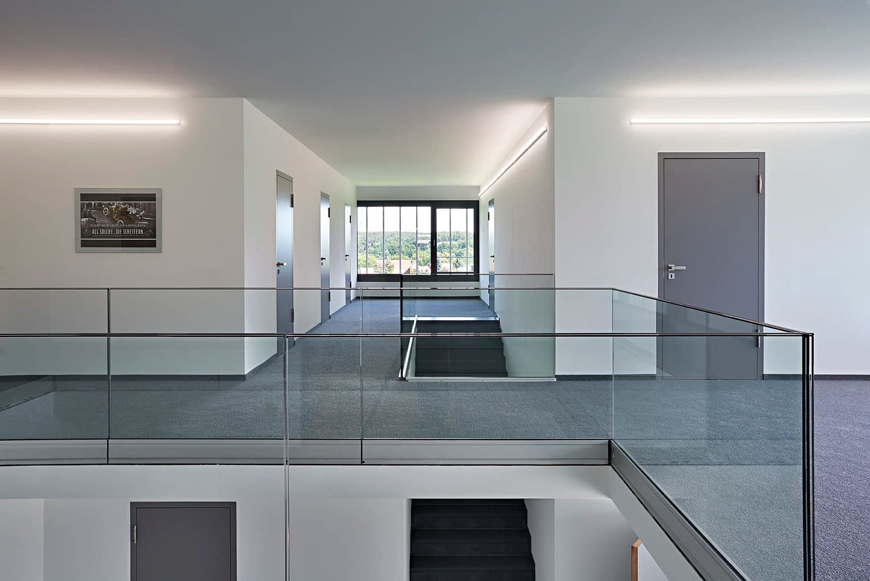 Innenarchitektur eines Firmensitzes